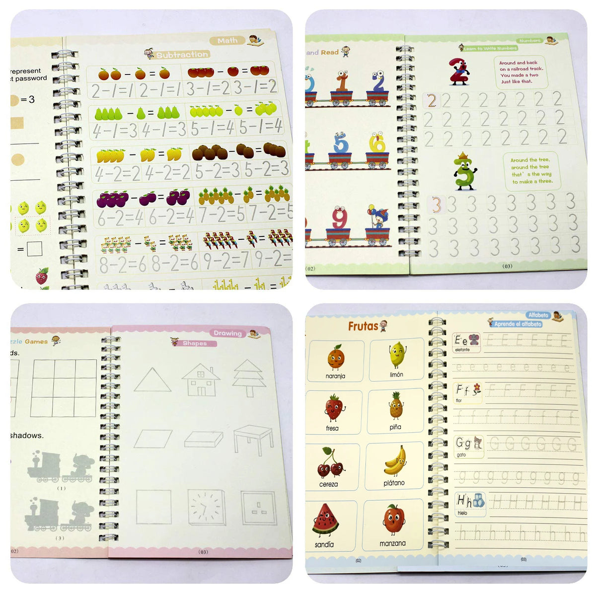 MagicGroove™ 4-in-1 Preschool Learning Set