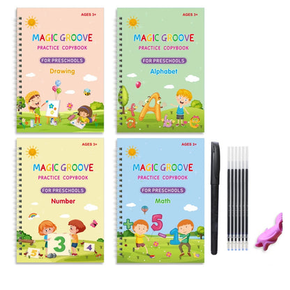 MagicGroove™ 4-in-1 Preschool Learning Set